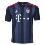 13-14 Bayern Munich Away Black&Blue Jersey Shirt