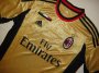 13-14 AC Milan Away Golden Jersey Kit(Shirt+Short)