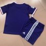 Children Real Valladolid Away Soccer Suits 2019/20 Shirt and Shorts