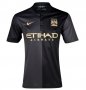 13-14 Manchester City #25 FERNANDINHO Away Soccer Shirt