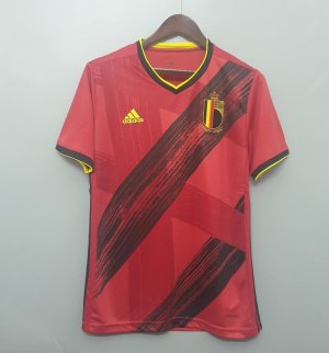 Belgium Home Red Soccer Jerseys 2020/2021 EURO