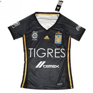 Tigres Away Soccer Jersey 2016/17 Black Women 5 stars