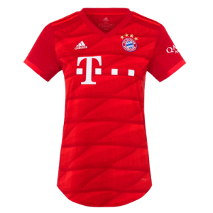 19-20 Bayern Munich Home Red Women\'s Jerseys Shirt