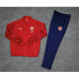 18-19 Arsenal Jacket Red and Pants