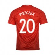 Poland Away Soccer Jersey 2016 Piszczek 20