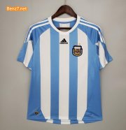 Retro Argentina Home Soccer Jerseys 2010