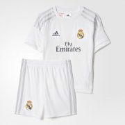 Kids Real Madrid Home Soccer Kits 2015-16(Shirt+Shorts)