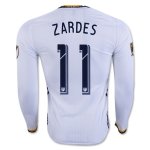 LA Galaxy LS Home Soccer Jersey 2016-17 ZARDES 11