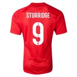 2014 England STURRIDGE #9 Away Soccer Jersey