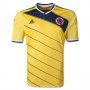 2014 Colombia Home Yellow Jersey Kit(Shirt+Shorts)