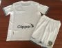 Children Leeds United Home White Soccer Suits 2019/20 Shirt and Shorts