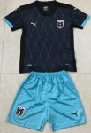 Children Austria Away Soccer Suits 2020 EURO Shirt and Shorts