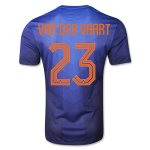 Netherlands 2014/15 Away Soccer Shirt #23 VAN DER VAART