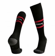 AC Milan Third Away Black Soccer Socks 2019/20