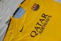 Barcelona Yellow Training Shirt 2015/16