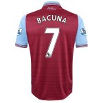 Aston Villa Home Soccer Jersey 2015-16 BACUNA #7