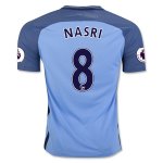 Manchester City Home Soccer Jersey 16/17 NASRI 8