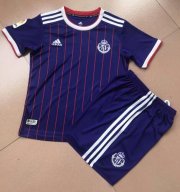 Children Real Valladolid Away Soccer Suits 2019/20 Shirt and Shorts