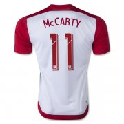 New York Red Bulls Soccer Jersey 2015-16 Home #11 Mccarty