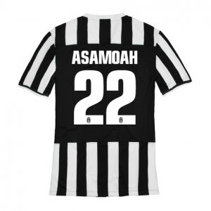 13-14 Juventus #22 Asamoah Home Jersey Shirt