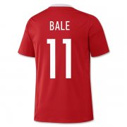 Wales Home Soccer Jersey 2016 11 BALE