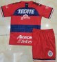 Children Chivas Away Soccer Suits 2019/20 Shirt and Shorts