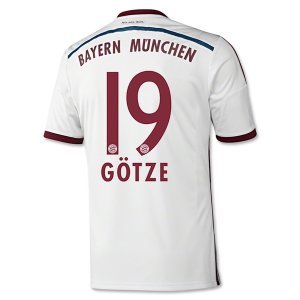 Bayern Munich 14/15 GOTZE #19 Away Soccer Jersey