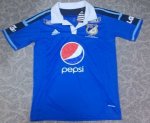 CD Los Millonarios Home Soccer Jersey 14/15 Blue