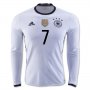 Germany Home Soccer Jersey 2016 SCHWEINSTEIGER #7 LS