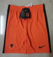 Netherlands Home Orange Soccer Shorts 2020