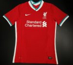 Liverpool Home Authentic Soccer Jerseys 2020/21