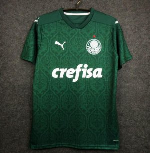 Palmeiras Home Soccer Jersey Green 2020/21
