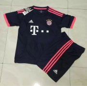Kids Bayern Munich Third Soccer Kits 2015-16(Shirt+Shorts)