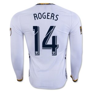 LA Galaxy LS Home Soccer Jersey 2016-17 ROGERS 14