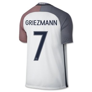 France Away Soccer Jersey 2016 GRIEZMANN #7