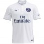 14/15 PSG #10 Ibrahimovic Away White Soccer Jersey Shirt