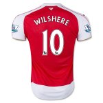 Arsenal Home Soccer Jersey 2015-16 WILSHERE #10