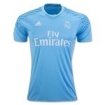 Real Madrid Goalkeeper Soccer Jersey 16/17 Blue