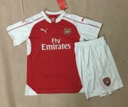 Kids Arsenal Home Soccer Kit 2015-16(Shirt+Shorts)