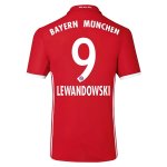 Bayern Munich Home Soccer Jersey 2016-17 LEWANDOWSKI 9