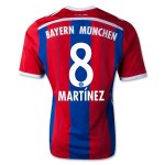 Bayern Munich 14/15 MARTINEZ #8 Home Soccer Jersey