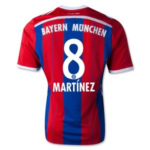 Bayern Munich 14/15 MARTINEZ #8 Home Soccer Jersey