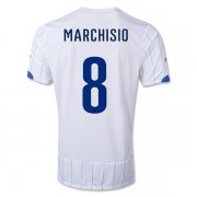 14-15 Italy Away MARCHISIO #8 Soccer Jersey