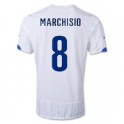 14-15 Italy Away MARCHISIO #8 Soccer Jersey