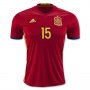 Spain Home Soccer Jersey 2016 RAMOS #15