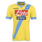 13-14 Napoli Away Yellow Jersey Shirt