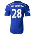 Chelsea 14/15 AZPILICUETA #28 Home Soccer Jersey