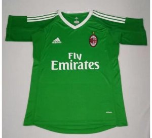 AC Milan Goalkeeper Soccer Jersey Green 2017/18