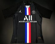 PSG Fourth Away Authentic Black Soccer Jerseys 2019/20