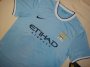 13-14 Manchester City Home Whole Kit(Shirt+Shorts+Socks)